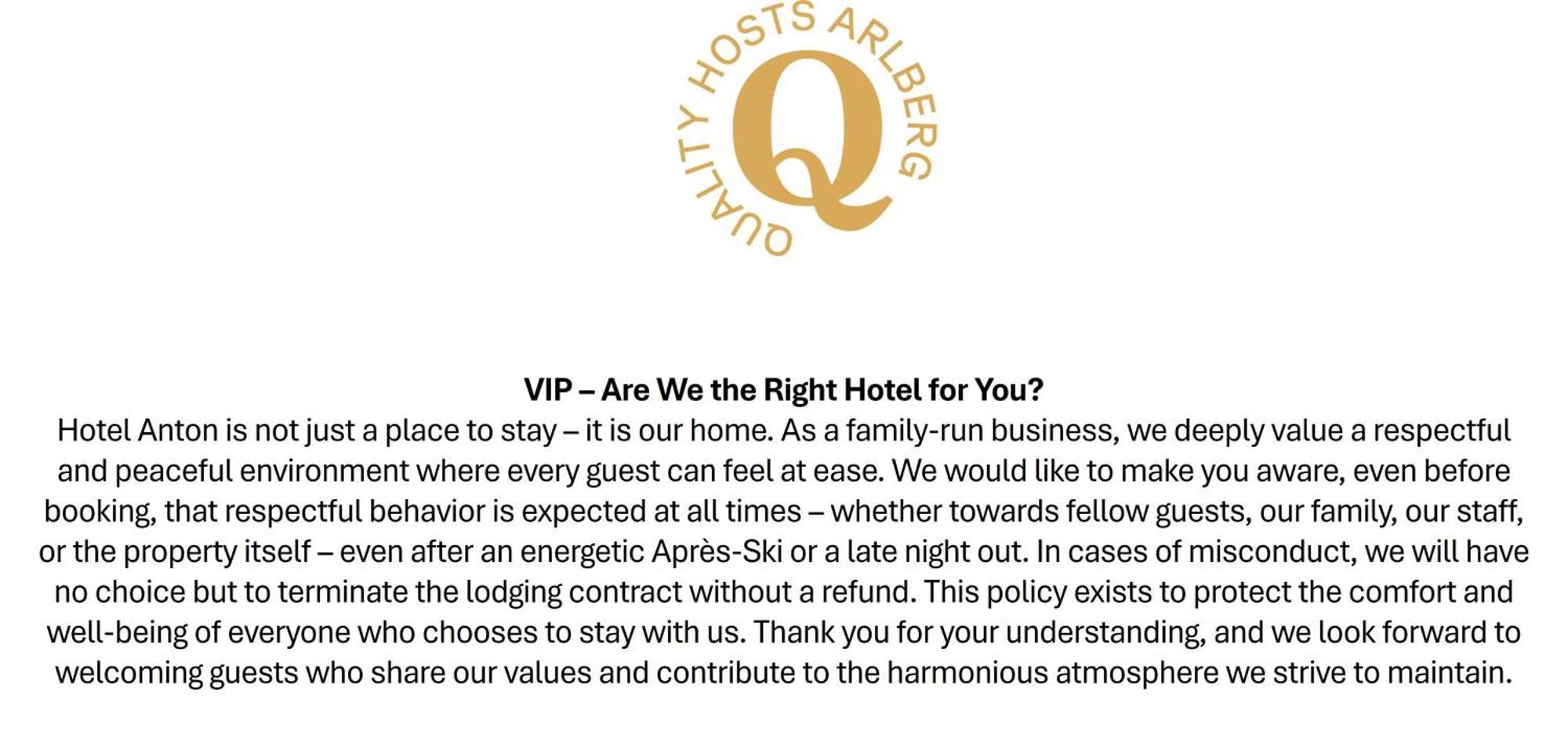Quality Hosts Arlberg - Hotel Anton Sankt Anton am Arlberg Kültér fotó